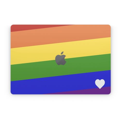 Rainbow Stripe Apple MacBook Skin