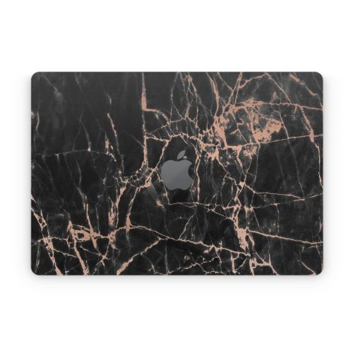 Rose Quartz Marble Apple MacBook Skin