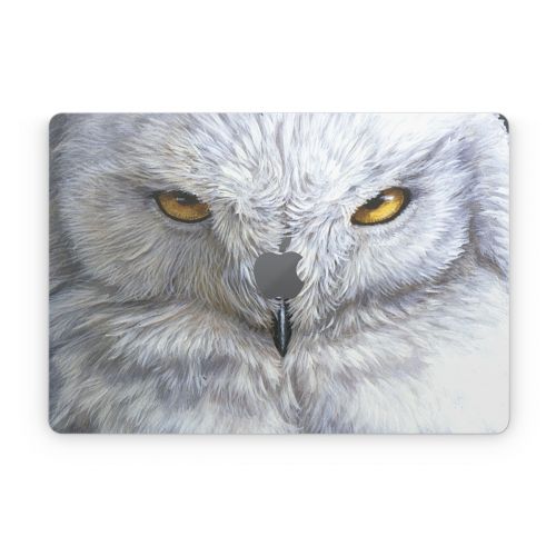 Snowy Owl Apple MacBook Skin