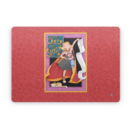 Queen Has Spoken Apple MacBook Skin