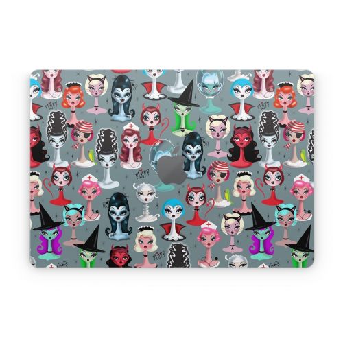 Spooky Dolls Apple MacBook Skin