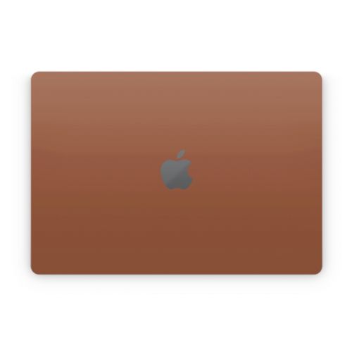Solid State Cinnamon Apple MacBook Skin