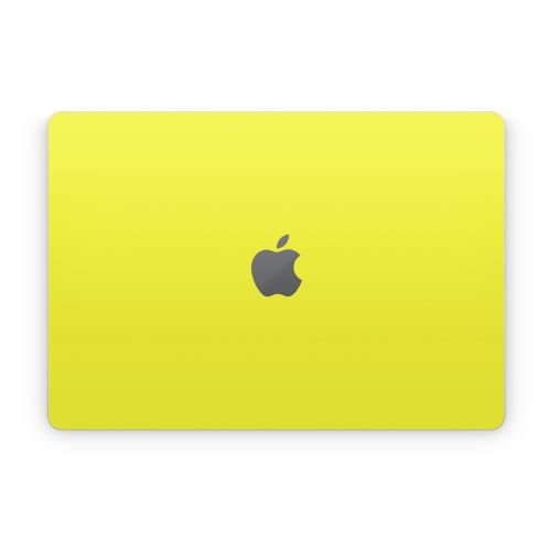 Solid State Lemon Apple MacBook Skin