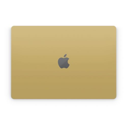 Solid State Mustard Apple MacBook Skin
