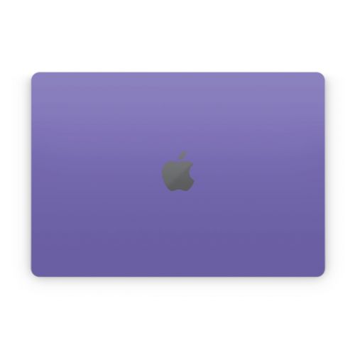 Solid State Purple Apple MacBook Skin