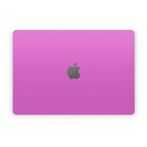 Solid State Vibrant Pink Apple MacBook Skin