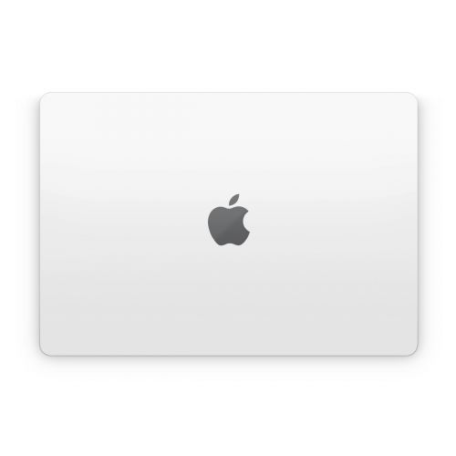 Solid State White Apple MacBook Skin