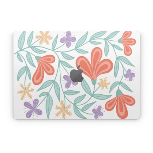 Summer Blooms Apple MacBook Skin