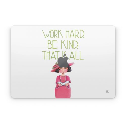 Work Hard Apple MacBook Skin