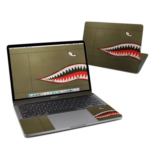 USAF Shark Apple MacBook Skin
