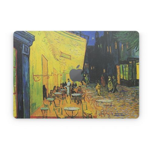 Cafe Terrace At Night Apple MacBook Skin