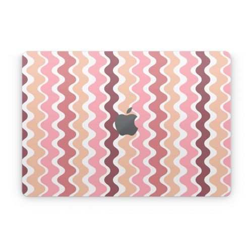 Pink Waves Apple MacBook Skin