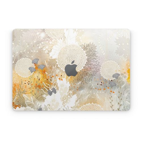 White Velvet Apple MacBook Skin