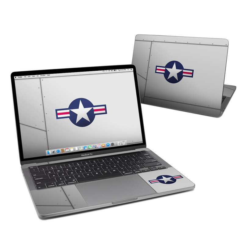 Apple MacBook Skin design of Logo, Flag, Emblem, Graphics, Symbol, Symmetry, with gray, black colors