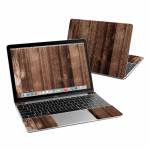 Stained Wood MacBook 12-inch Skin