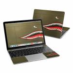 USAF Shark MacBook 12-inch Skin