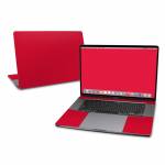 Solid State Red MacBook Pro 2019 16-inch Skin