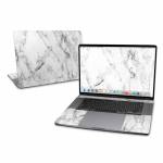 White Marble MacBook Pro 16-inch 2019-2021 Skin