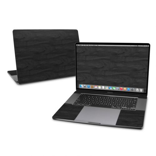 Black Woodgrain MacBook Pro 2019 16-inch Skin