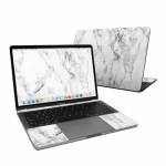 White Marble MacBook Pro 13-inch 2016-2020 Thunderbolt Skin