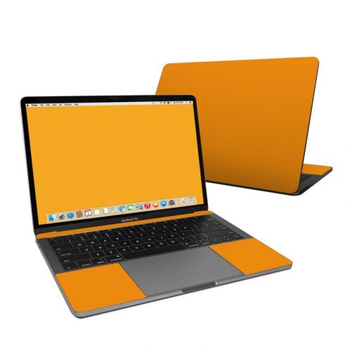 Solid State Orange MacBook Pro Pre 2020 13-inch Skin