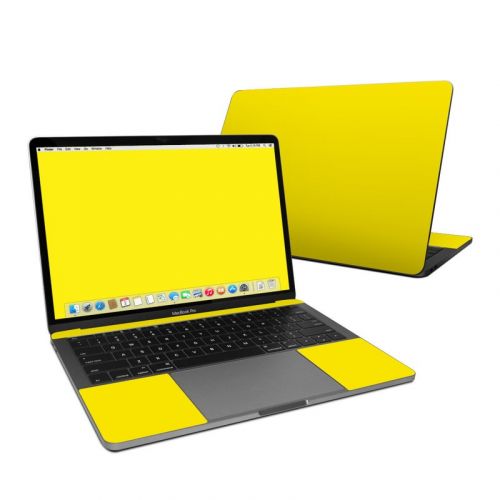 Solid State Yellow MacBook Pro Pre 2020 13-inch Skin