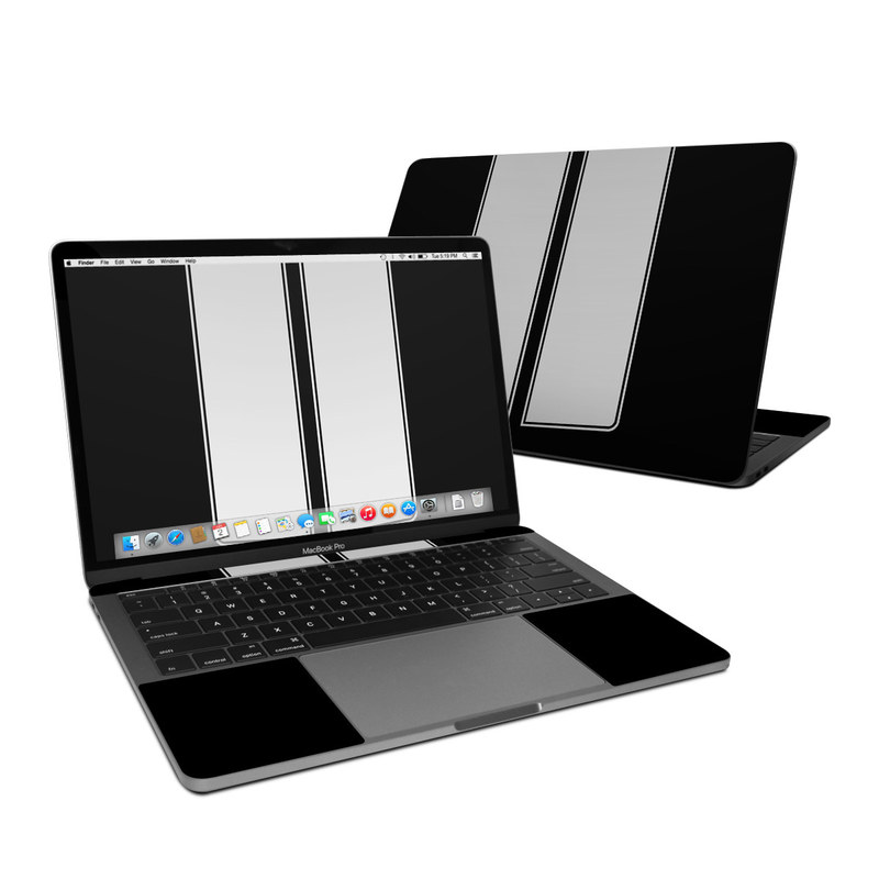MacBook Pro Pre 2020 13-inch Skin design of Font, Architecture, Rectangle with black, gray colors