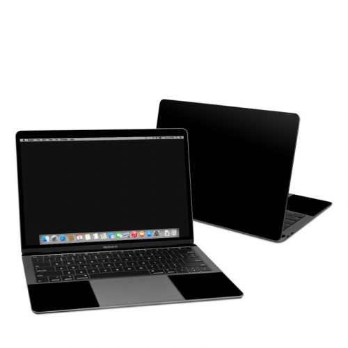 Solid State Black MacBook Air Pre 2020 13-inch Skin