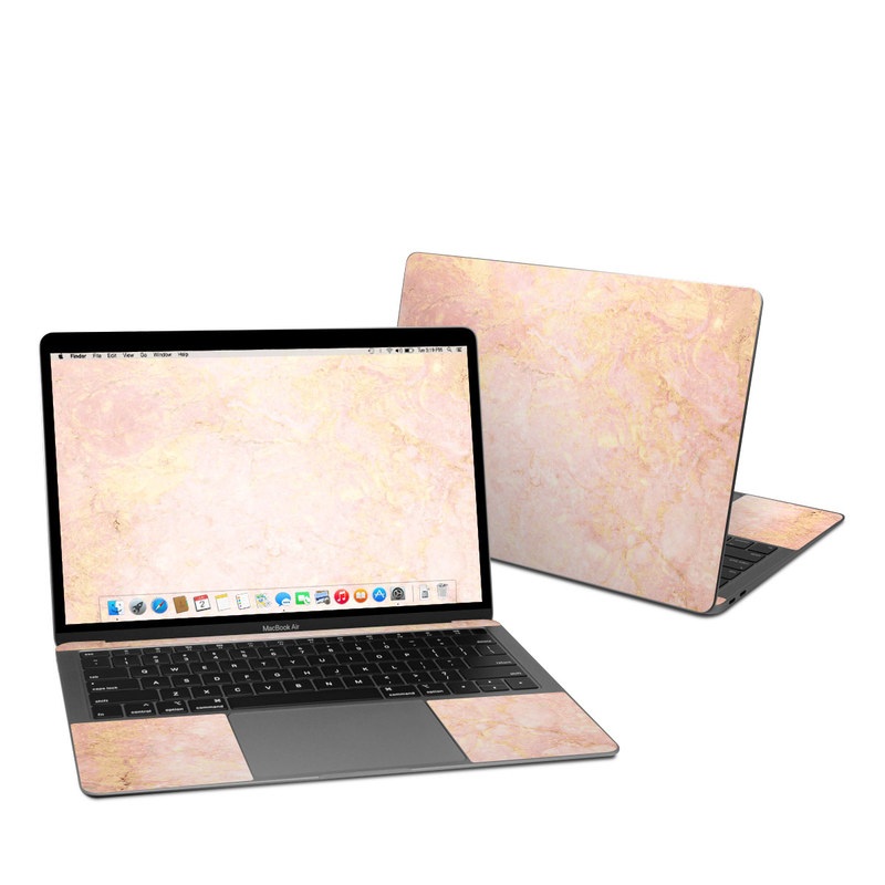 Rose Gold Marble MacBook Air 13-inch 2018-2020 Retina Skin