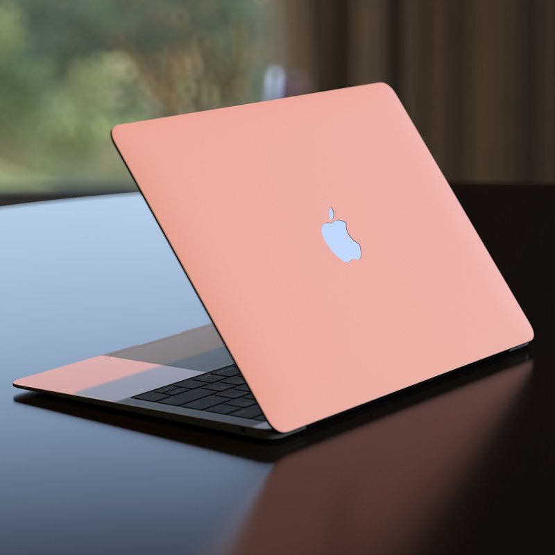 Peach macbook cheap case