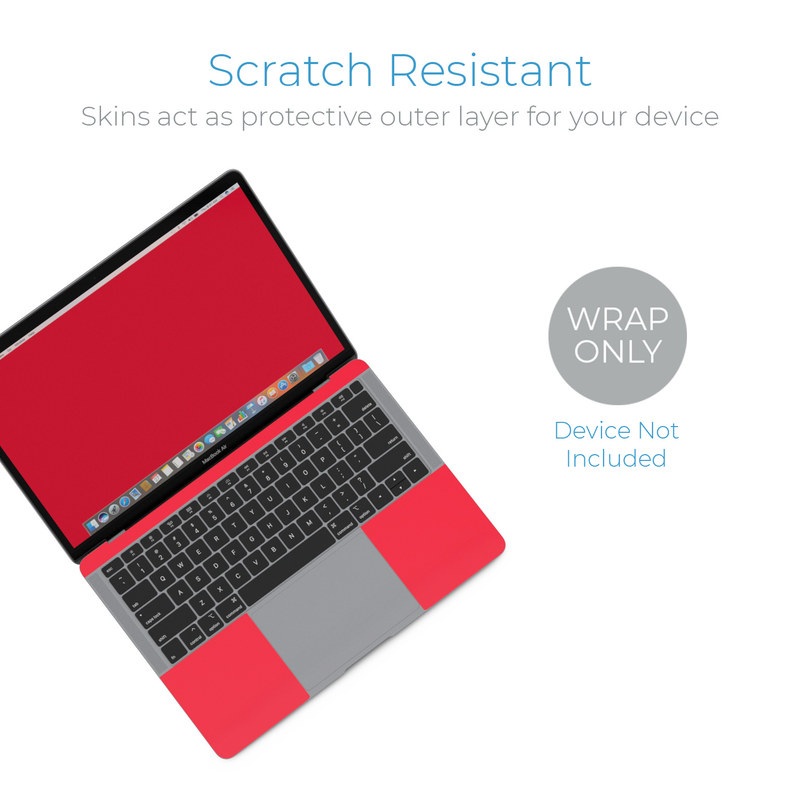 Solid State Red MacBook Air 13-inch 2018-2020 Retina Skin | iStyles