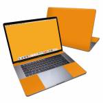 Solid State Orange MacBook Pro 15-inch 2016-2019 Thunderbolt Skin