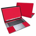 Solid State Red MacBook Pro 15-inch 2016-2019 Thunderbolt Skin