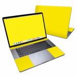 Solid State Yellow MacBook Pro 15-inch 2016-2019 Thunderbolt Skin