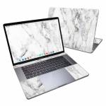 White Marble MacBook Pro 15-inch Skin