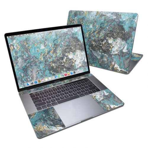 Gilded Glacier Marble MacBook Pro 15-inch Skin