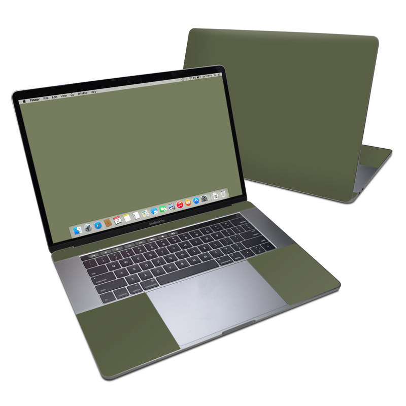 MacBook Pro 15-inch Skin design of Green, Brown, Text, Yellow, Grass, Font, Pattern, Beige with green colors