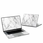 White Marble MacBook Pro 16-inch M1 M2 Skin