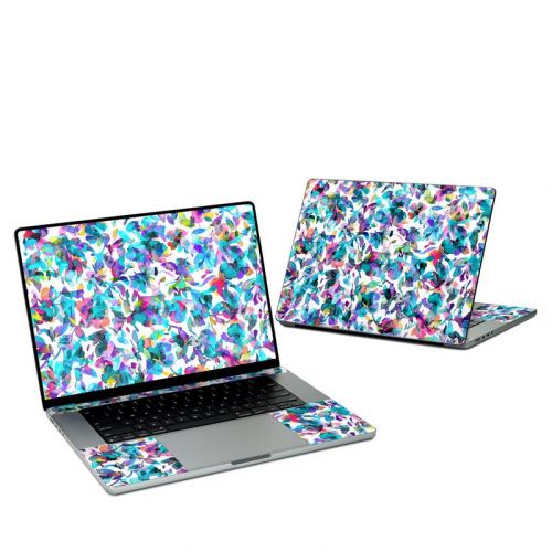 Aquatic Flowers MacBook Pro 16-inch Skin