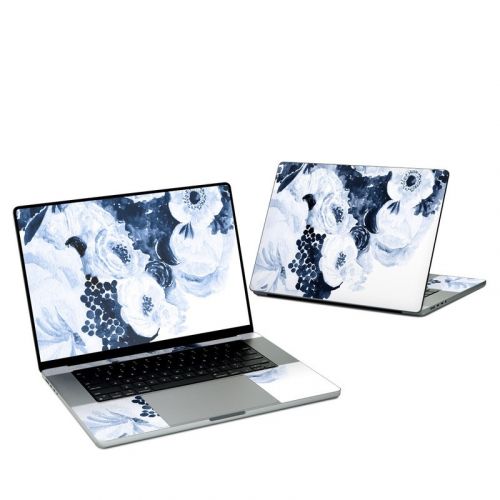 Blue Blooms MacBook Pro 16-inch Skin