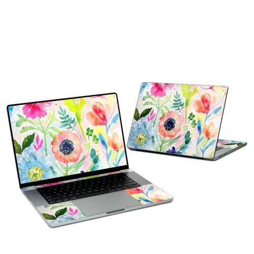 Loose Flowers MacBook Pro 16-inch Skin