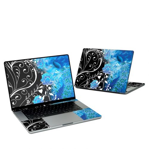 Peacock Sky MacBook Pro 16-inch Skin