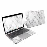 White Marble MacBook Air 13-inch M1 Skin