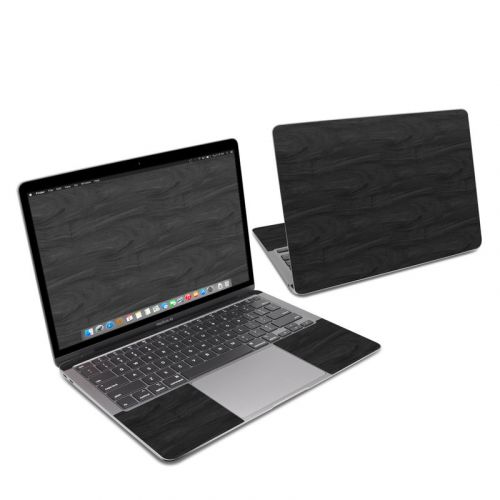 Black Woodgrain MacBook Air 2020 13-inch Skin