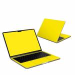 Solid State Yellow MacBook Air 13-inch M2 Skin