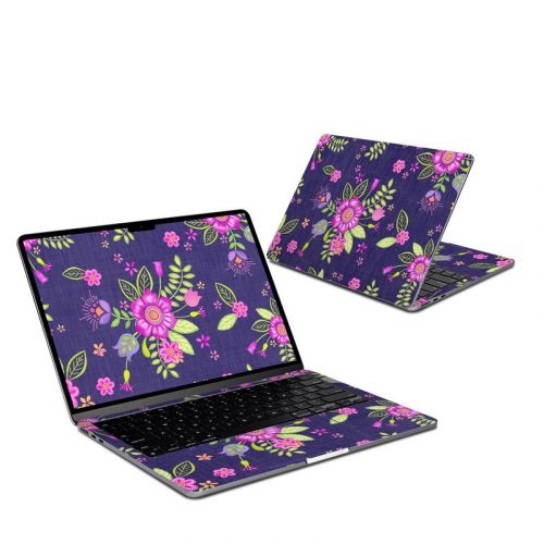 Folk Floral MacBook Air 13-inch M2 Skin