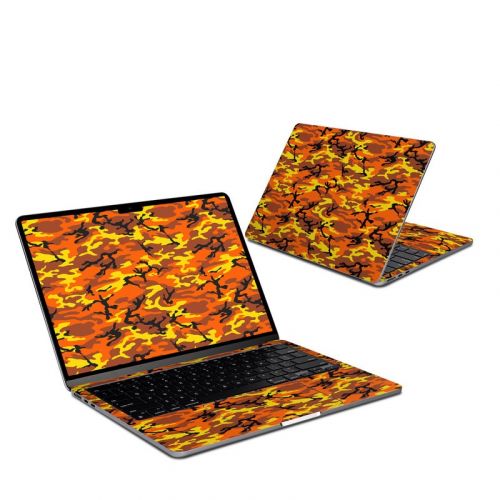 Orange Camo MacBook Air 13-inch Skin
