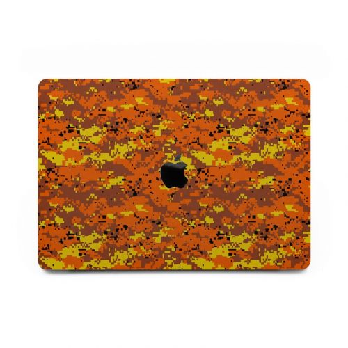 Digital Orange Camo MacBook Pro 13-inch M2 Skin