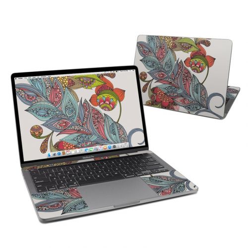 Feather Flower MacBook Pro 13-inch Skin