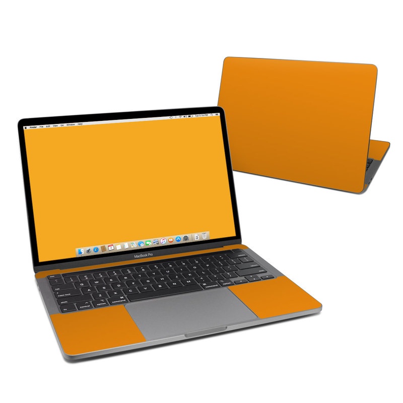 Solid State Orange Macbook Pro 13 Inch Skin Istyles